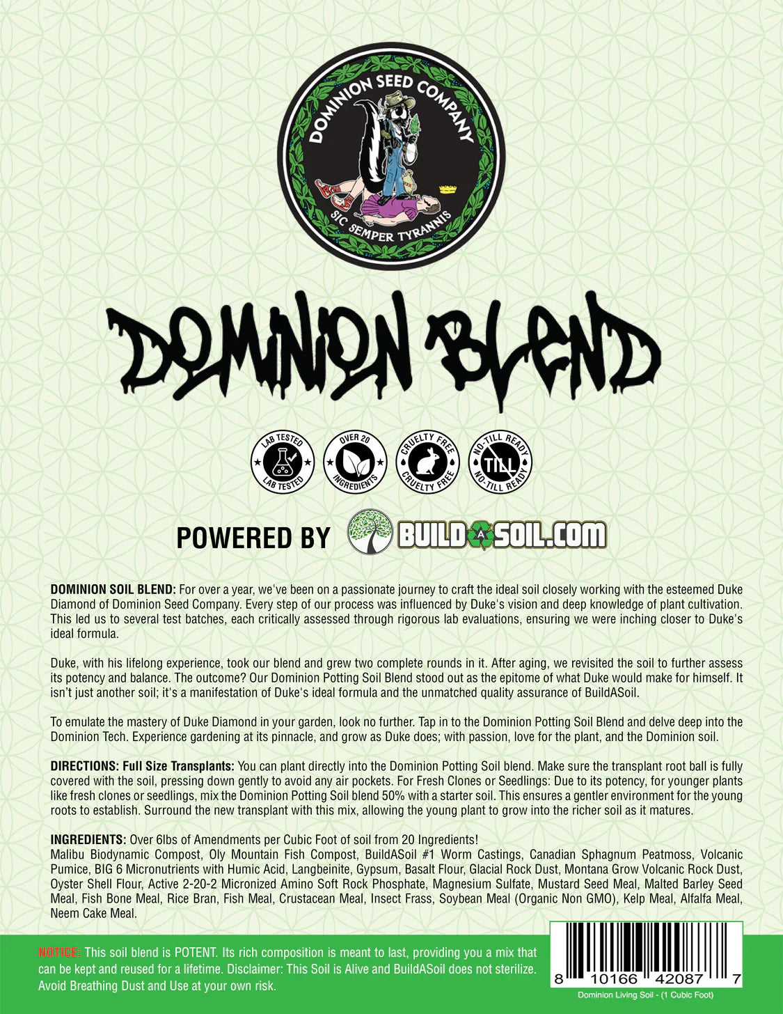 dominion soil