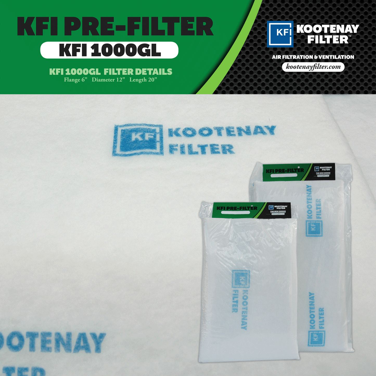 Kootenay Green Line Replacement Pre-Filter