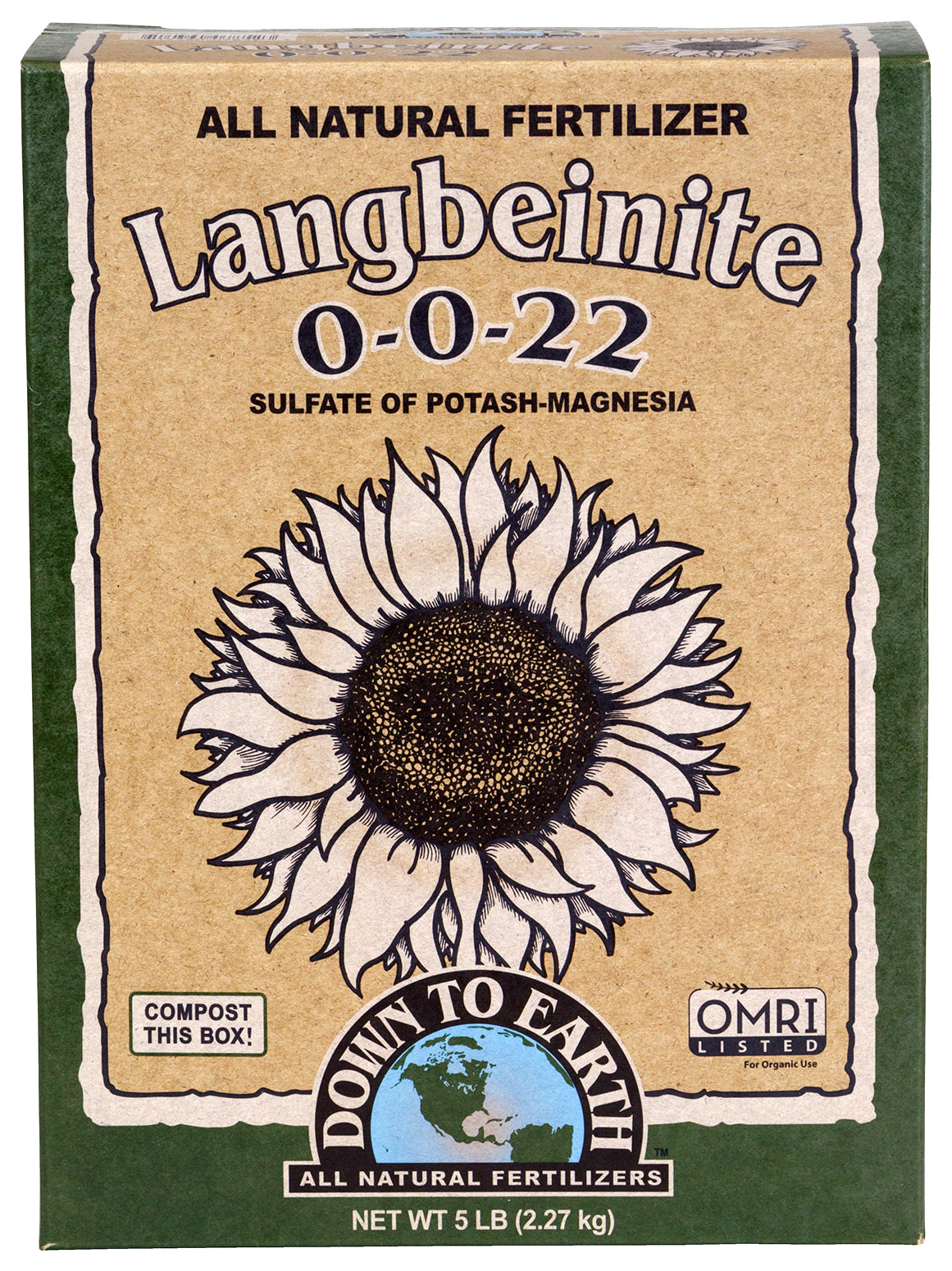 Down To Earth Langbeinite 5 Pound