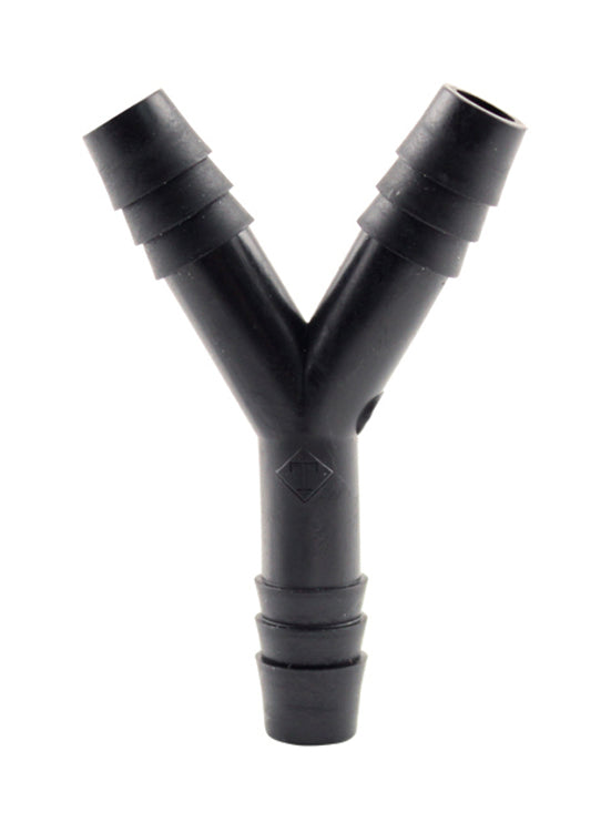 Hydro Flow Barbed Y Connector 3/8 in