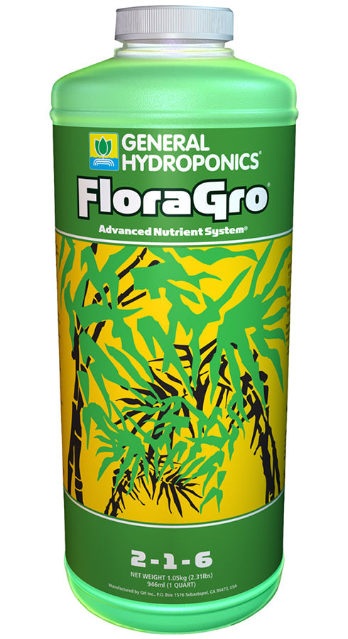 General Hydroponics FloraGro 1 Quart