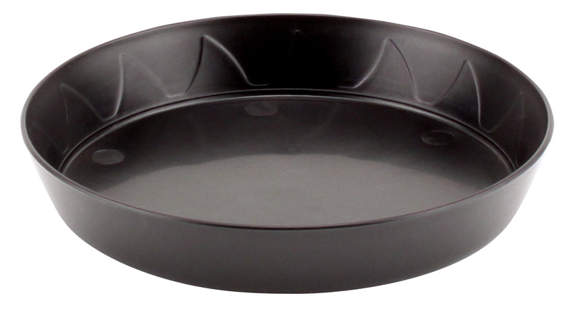 Gro Pro Heavy Duty Black Saucer 6 Inch