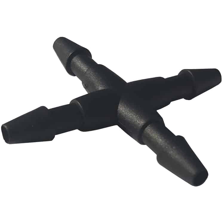 1/4 Inch Cross Connector