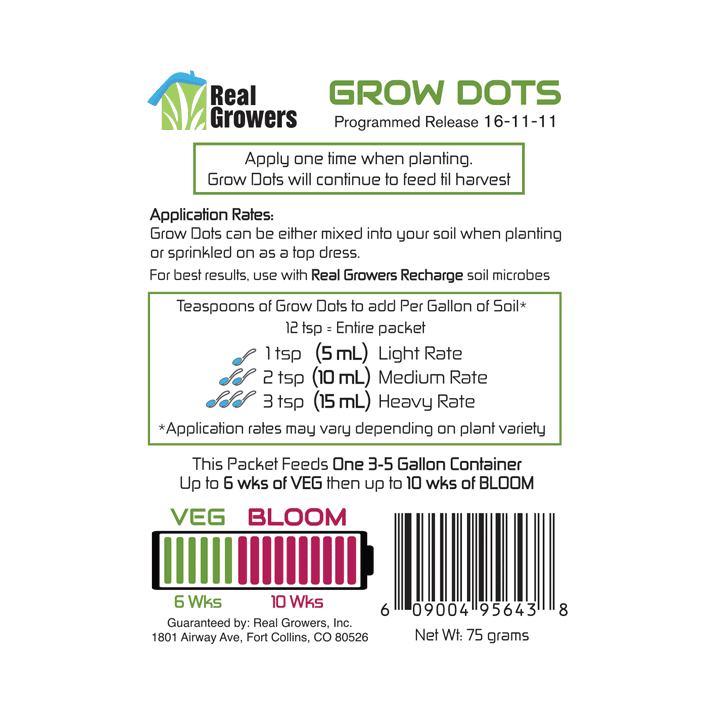 Real Growers Grow Dots