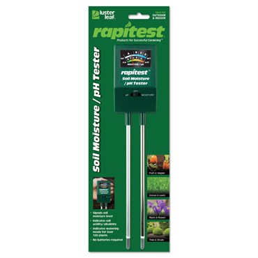 Luster Leaf® Rapitest® pH & Moisture Tester - Dual Tester
