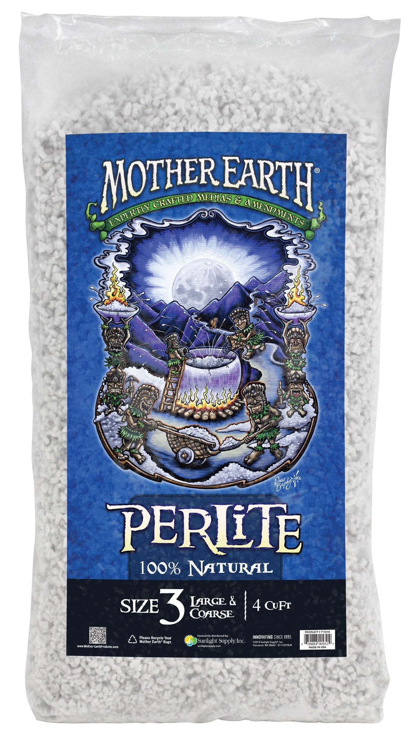 Mother Earth Perlite #3 4 Cubic Feet