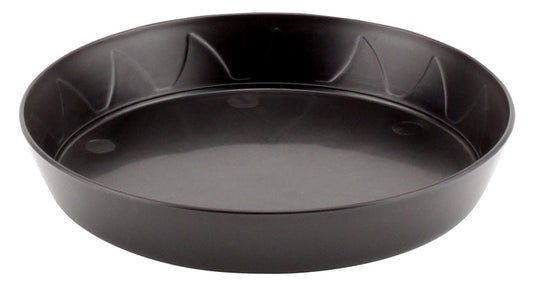 Gro Pro Heavy Duty Black Saucer 6 Inch