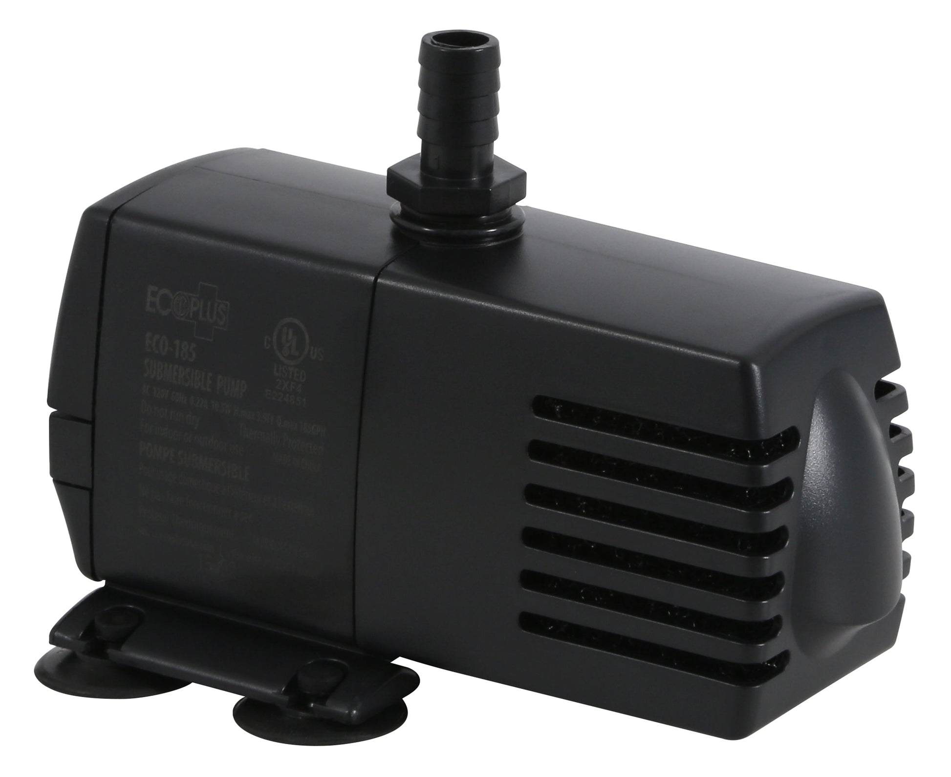 EcoPlus Eco 185 Fixed Flow Submersible/Inline Pump 158 GPH