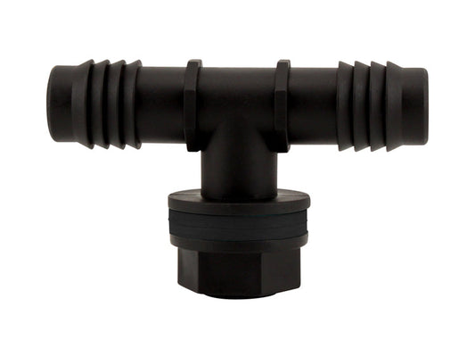 Hydro Flow 3/4 Inch Outlet Tee Fitting with 2 Gaskets and Nut
