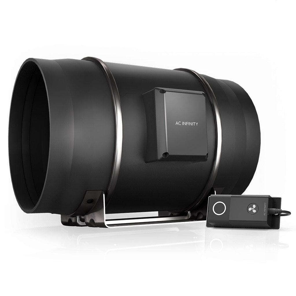 AC Infinity Cloudline S12 - 12 Inch Duct Fan /w Inline Speed Control