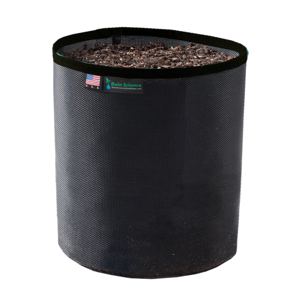 Rain Science Grow Bag Black 1 Gallon Trim Color Black
