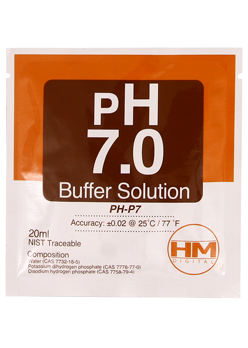 HM Digital pH buffer solutions